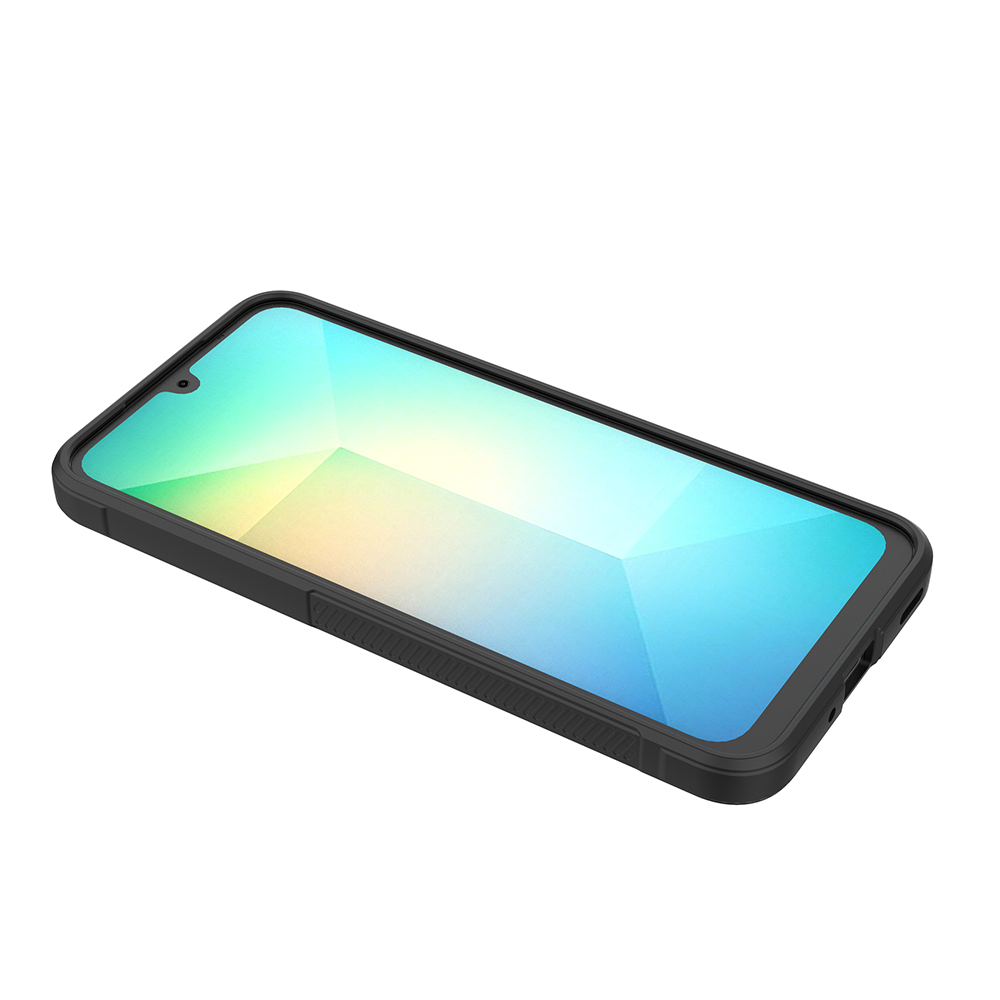 Galaxy A17 Case Flexible TPU Hollow Back Surface Design Zore Ethnic Silicone Cover - 10