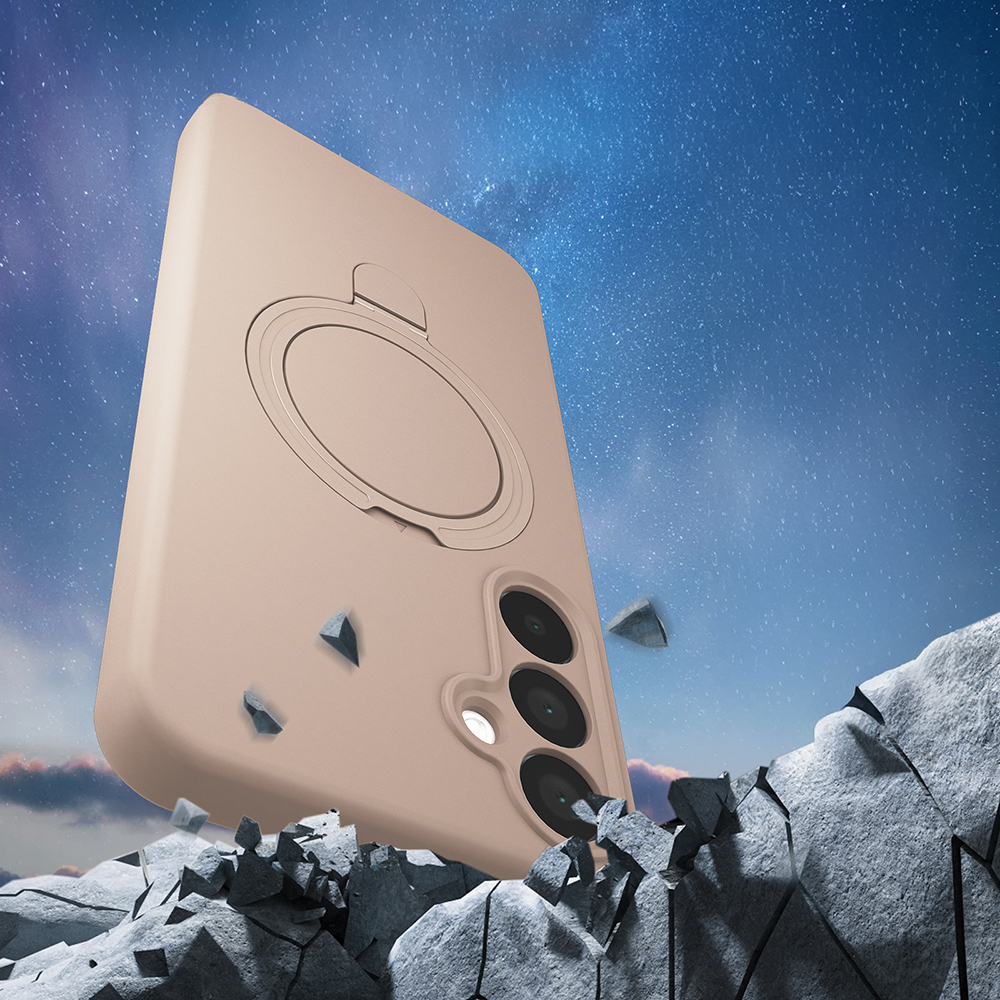 Galaxy A17 Case M-safe Charging Stand Zore Samara Cover - 9