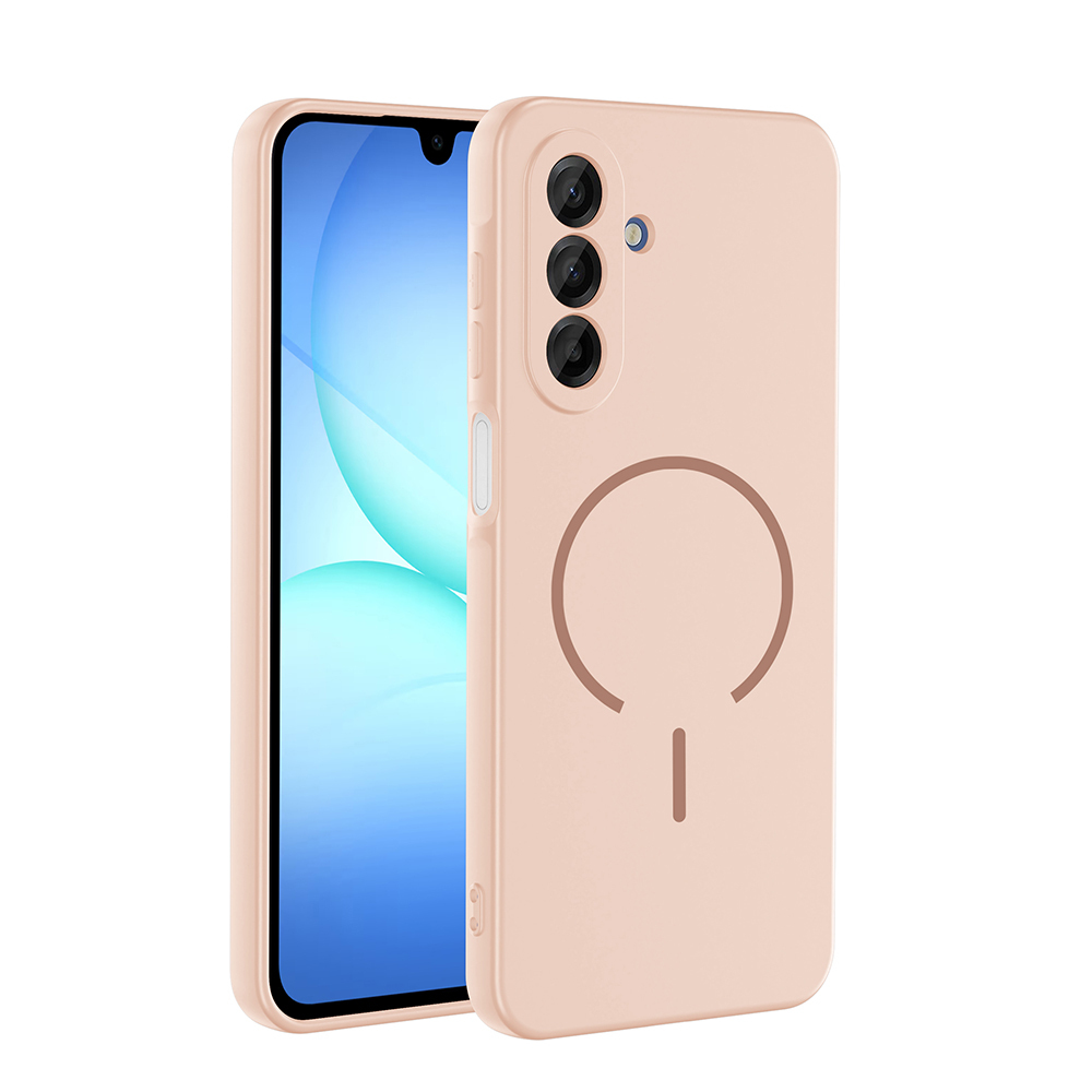 Galaxy A17 Case Zore Meta Cover with M-safe Charging Feature - 2