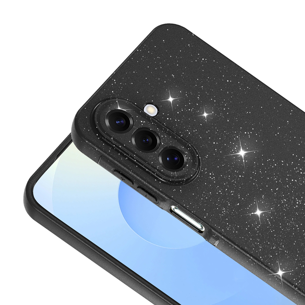 Galaxy A17 Kılıf Kamera Korumalı Simli Lüks Zore Koton Kapak - 12