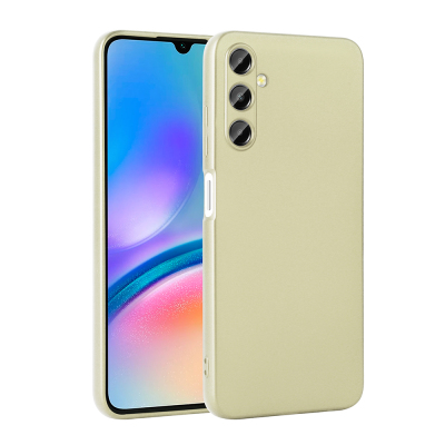 Galaxy A17 Kılıf Zore Premier Silikon Kapak Gold