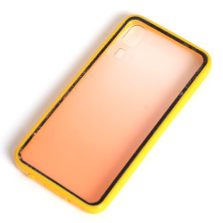 Galaxy A2 Core Kılıf Zore Estel Silikon Sarı