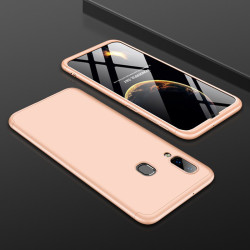 Galaxy A20 Case Zore Ays Cover Gold