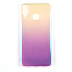 Galaxy A20S Case Zore Abel Cover Purple