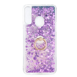 Galaxy A20S Case Zore Milce Cover Purple