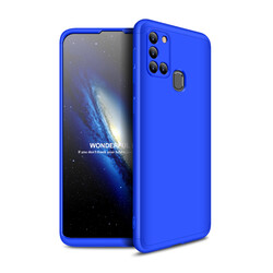 Galaxy A21S Case Zore Ays Cover Blue