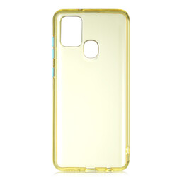 Galaxy A21S Case Zore Bistro Cover Yellow