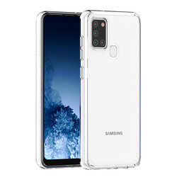 Galaxy A21S Case Zore Coss Cover Colorless