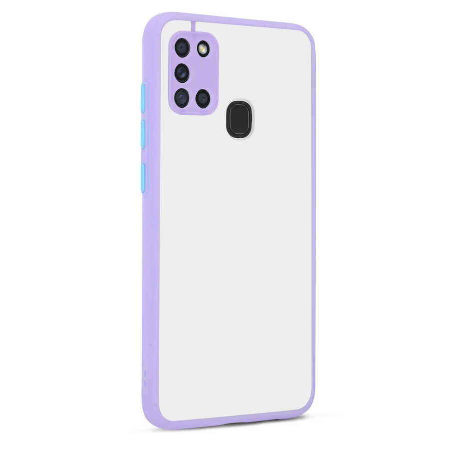 Galaxy A21S Case Zore Hux Cover - 11
