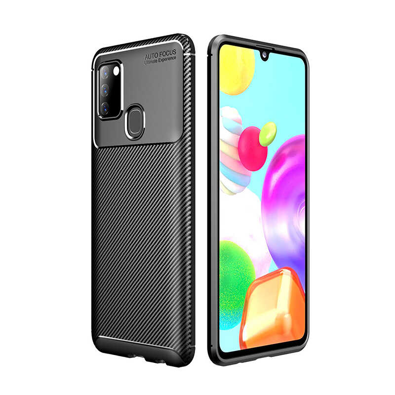 Galaxy A21S Case Zore Negro Silicon Cover - 13