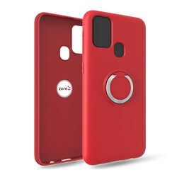 Galaxy A21S Case Zore Plex Cover Red