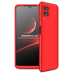 Galaxy A22 4G Case Zore Ays Cover Red