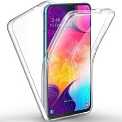 Galaxy A22 4G Case Zore Enjoy Cover Colorless