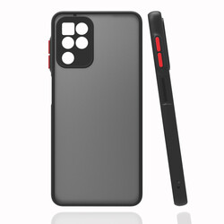 Galaxy A22 4G Case Zore Hux Cover Black