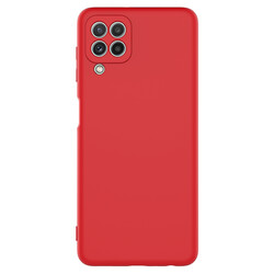Galaxy A22 4G Case Zore Mara Lansman Cover Red