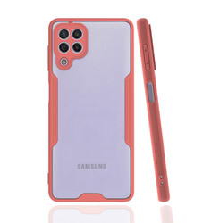 Galaxy A22 4G Case Zore Parfe Cover Pink