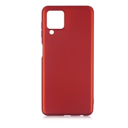 Galaxy A22 4G Case Zore Premier Silicon Cover Red