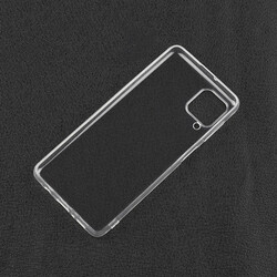 Galaxy A22 4G Case Zore Süper Silikon Cover Colorless
