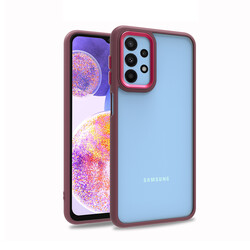 Galaxy A23 Case Zore Flora Cover Red
