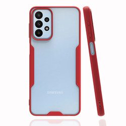 Galaxy A23 Case Zore Parfe Cover Red