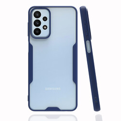 Galaxy A23 Case Zore Parfe Cover Navy blue