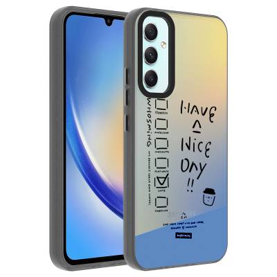 Galaxy A24 Case Patterned Zore Dragon Hard Cover Have