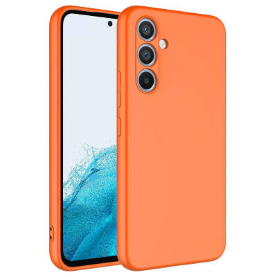 Galaxy A24 Case Zore Mara Lansman Cover Orange