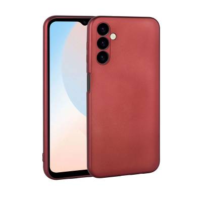Galaxy A24 Case Zore Premier Silicon Cover Red