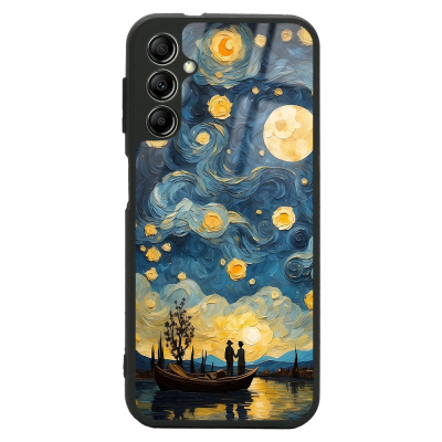 Galaxy A24 Kılıf Kamera Korumalı Desenli Zore Lusi Kapak Kayık