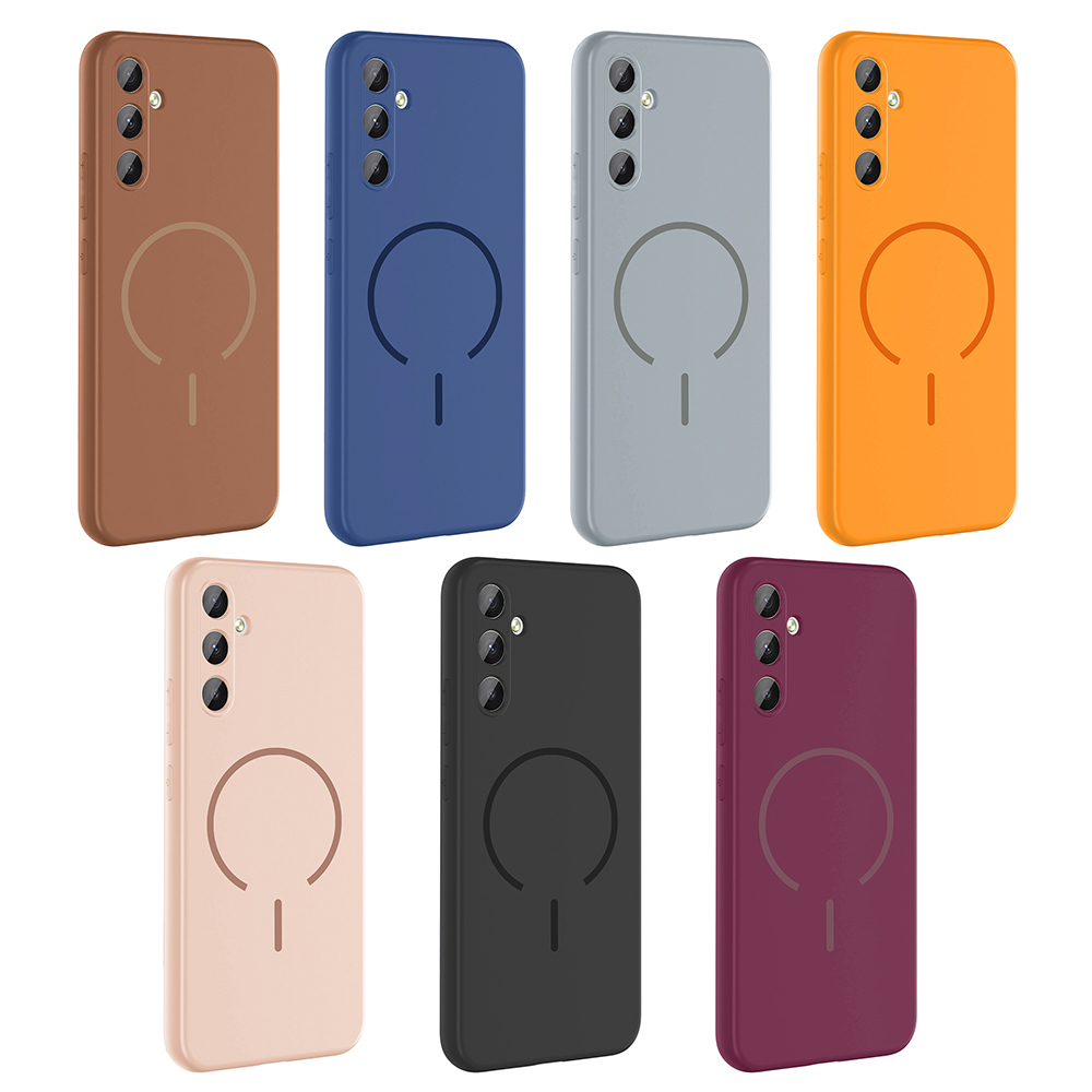 Galaxy A24 Kılıf M-safe Şarj Özellikli Zore Meta Kapak - 23