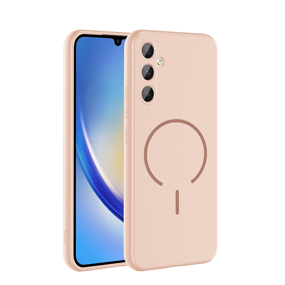 Galaxy A24 Kılıf M-safe Şarj Özellikli Zore Meta Kapak - 6