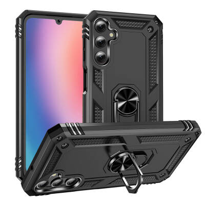 Galaxy A25 Case Zore Vega Cover Black