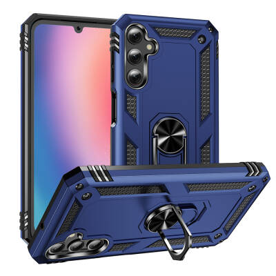 Galaxy A25 Case Zore Vega Cover Blue