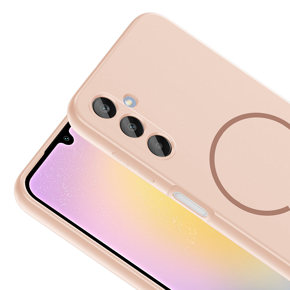 Galaxy A25 Kılıf M-safe Şarj Özellikli Zore Meta Kapak - 19