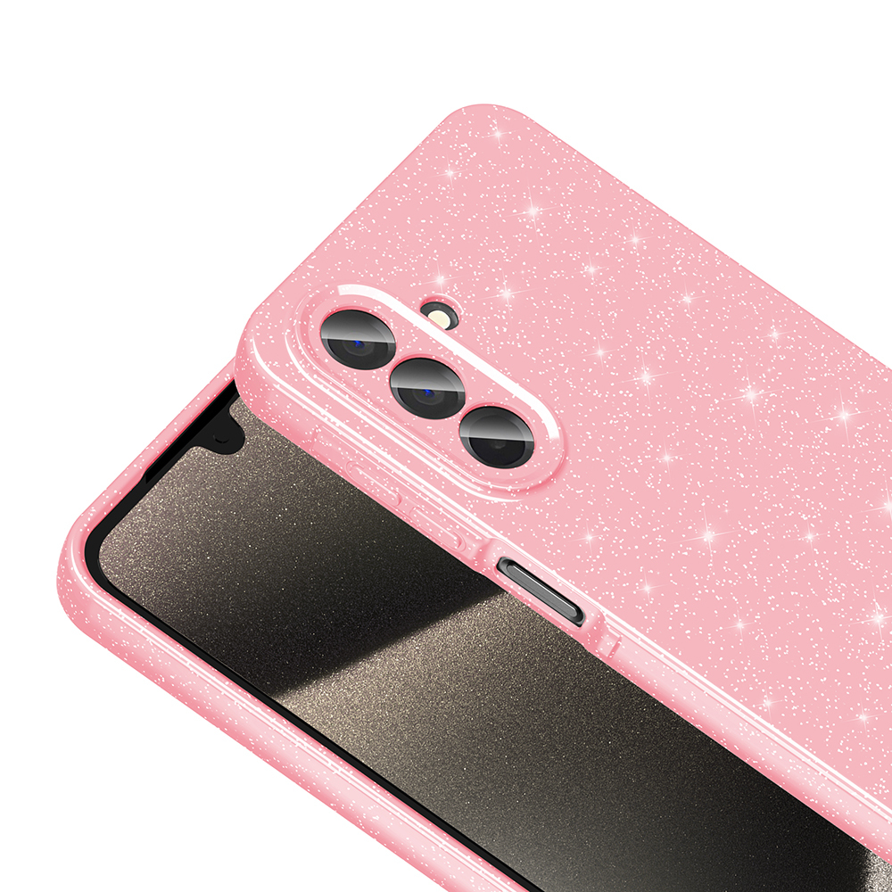 Galaxy A26 Case Camera Protection Glitter Luxury Zore Koton Cover - 7