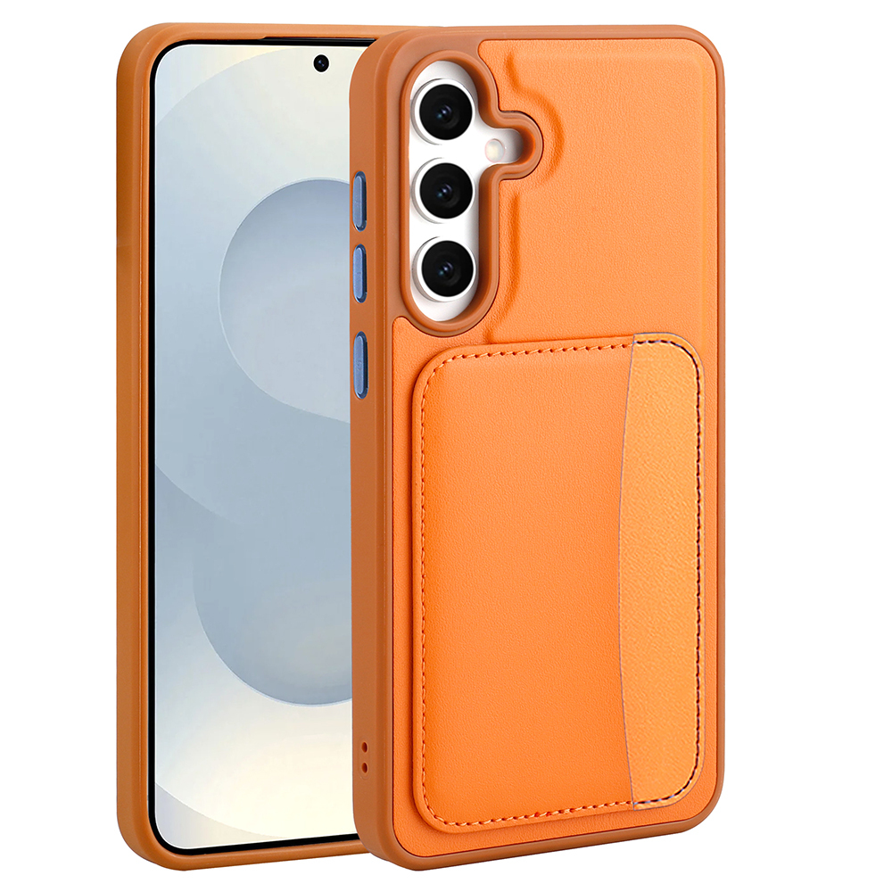 Galaxy A26 Case Card Holder Zore X-Card Silicone Cover - 3
