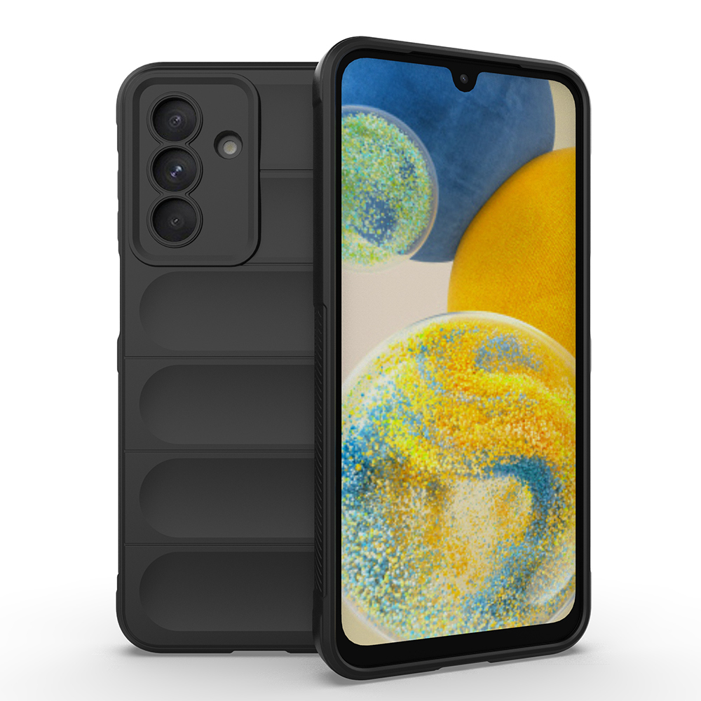 Galaxy A26 Case Flexible TPU Hollow Back Surface Design Zore Etnik Silicone Cover - 4