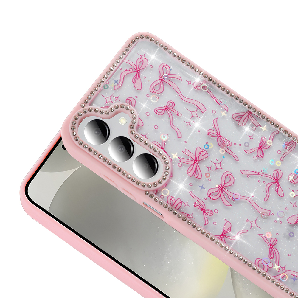 Galaxy A26 Case Stone and Glitter Design Zore Azra Cover - 10
