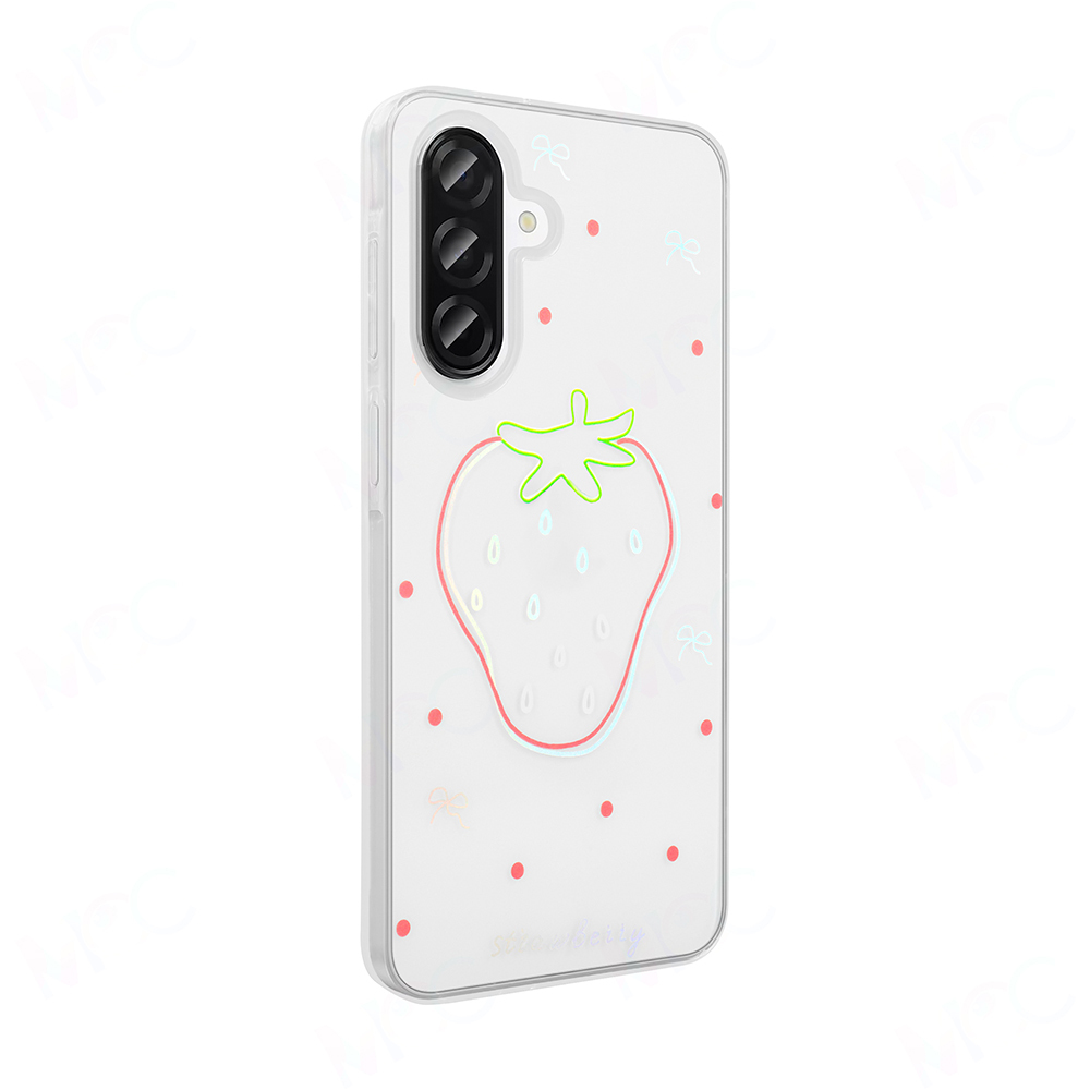 Galaxy A26 Case Transparent Figured Zore Folk Hard Cover - 11