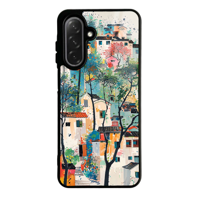 Galaxy A26 Case with Camera Protection, Patterned Zore Lusi Cover Evler