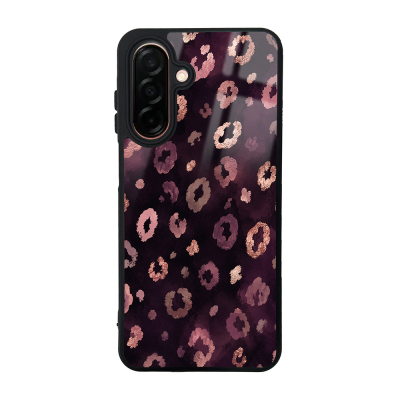 Galaxy A26 Case with Camera Protection, Patterned Zore Lusi Cover Pembe Leopar
