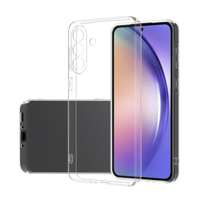 Galaxy A26 Case Zore Super Silicone Cover Şeffaf