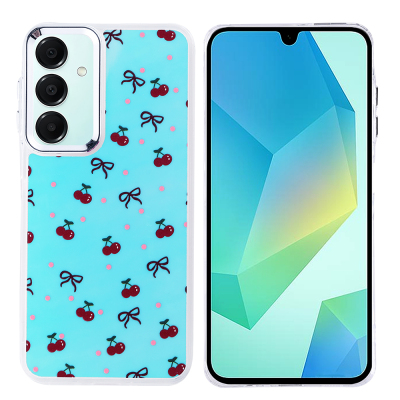 Galaxy A26 Kılıf Airbag Tasarımlı Zore Hadra Kapak Kiraz