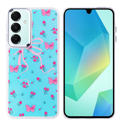 Galaxy A26 Kılıf Airbag Tasarımlı Zore Hadra Kapak Kelebek