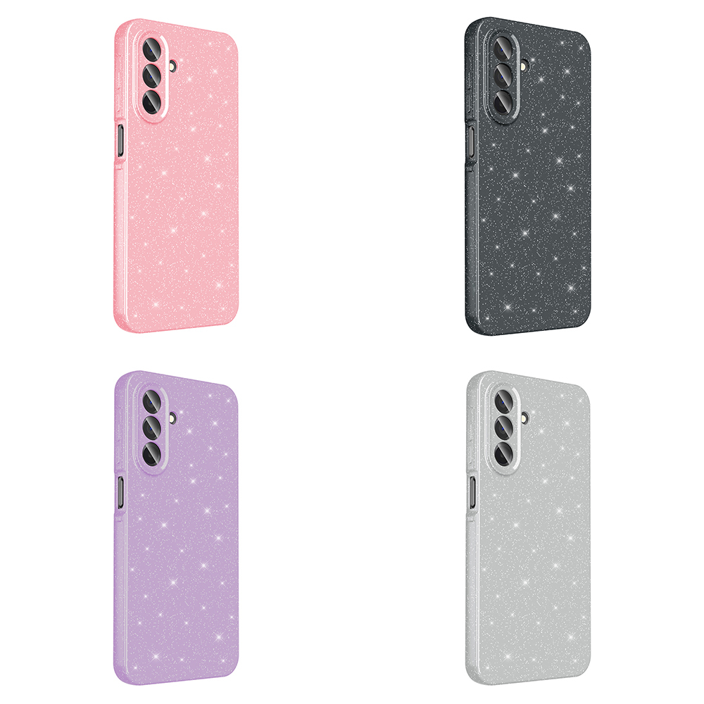 Galaxy A26 Kılıf Kamera Korumalı Simli Lüks Zore Koton Kapak - 14
