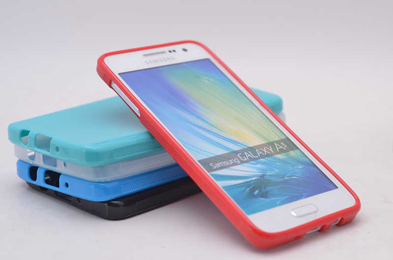 Galaxy A3 Kılıf Zore Süper Silikon Kapak - 2