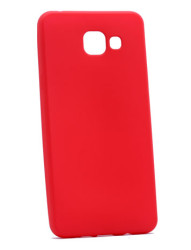 Galaxy A3 2016 Kılıf Zore Premier Silikon Kapak Kırmızı