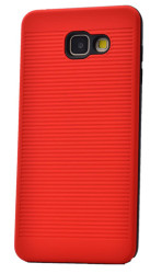 Galaxy A3 2016 Kılıf Zore Youyou Silikon Kapak Kırmızı