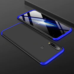 Galaxy A30 Case Zore Ays Cover Black-Blue