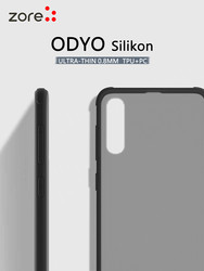 Galaxy A30S Case Zore Odyo Silicon Black